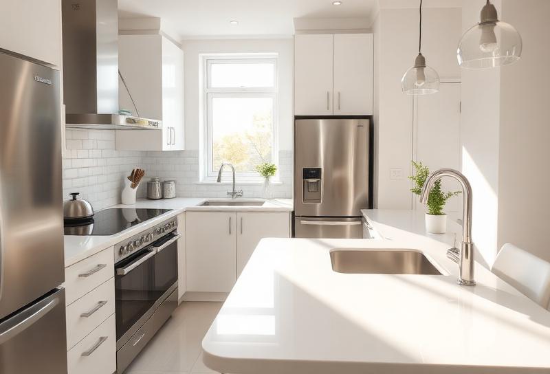 Maison propre en rentrant du travail