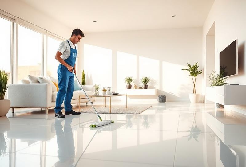 Intervention de nettoyage professionnel